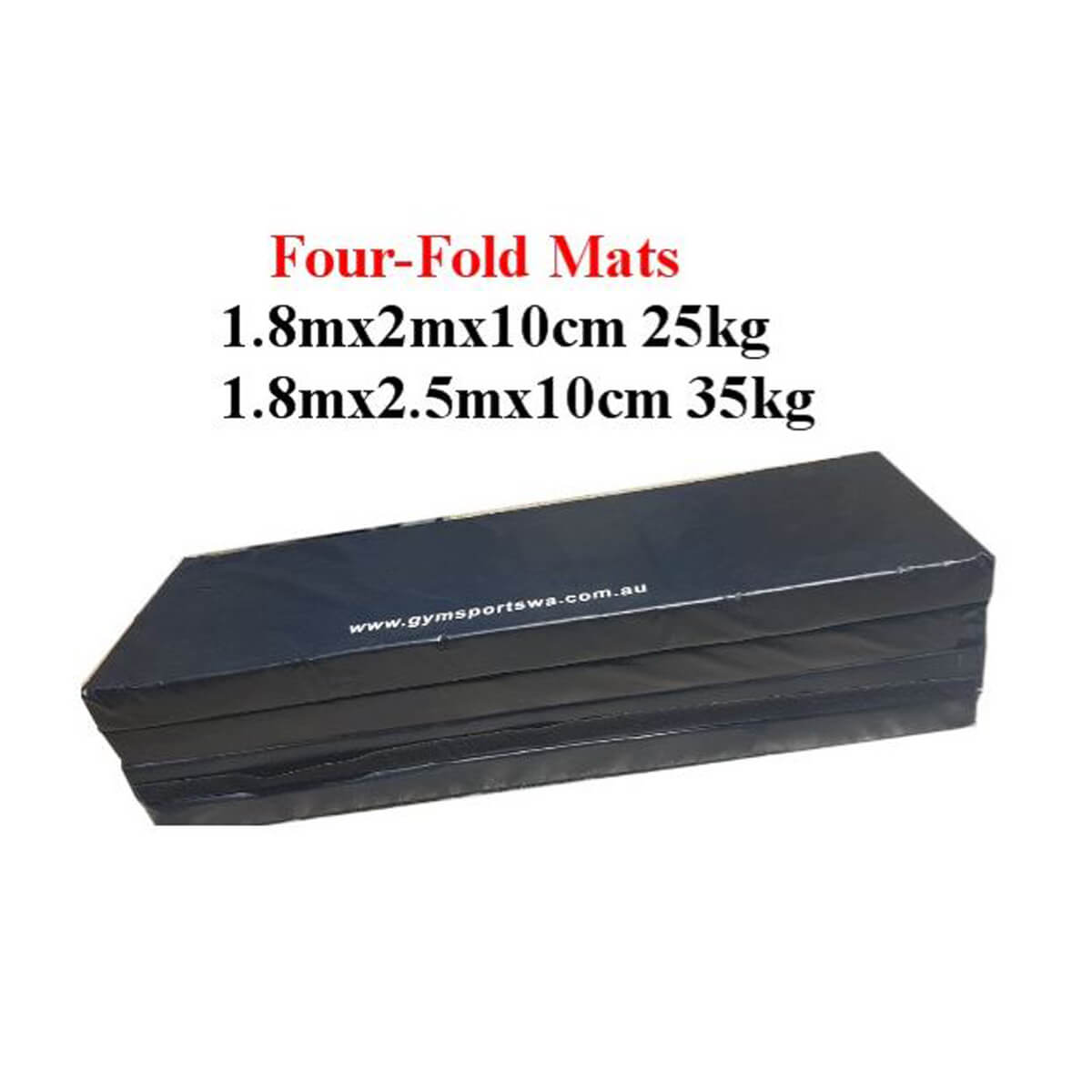 Four Fold Mats Compressed Foam 1.8m Width. These Compressed Foam Mats are heavy duty. Ideal to suit the Adjust High Bars. 2.5mx1.8mx10cm