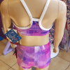 Purple Shade Crop Top Set Motionwear - Image 3