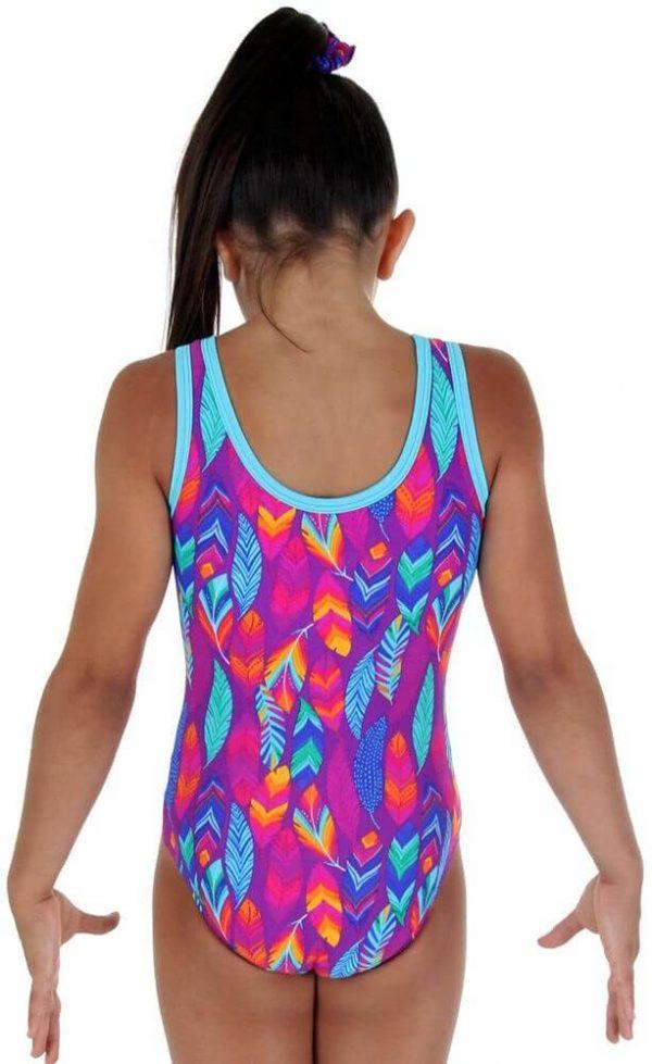 Feathery Fun Leotard Snowflake Design - Image 2