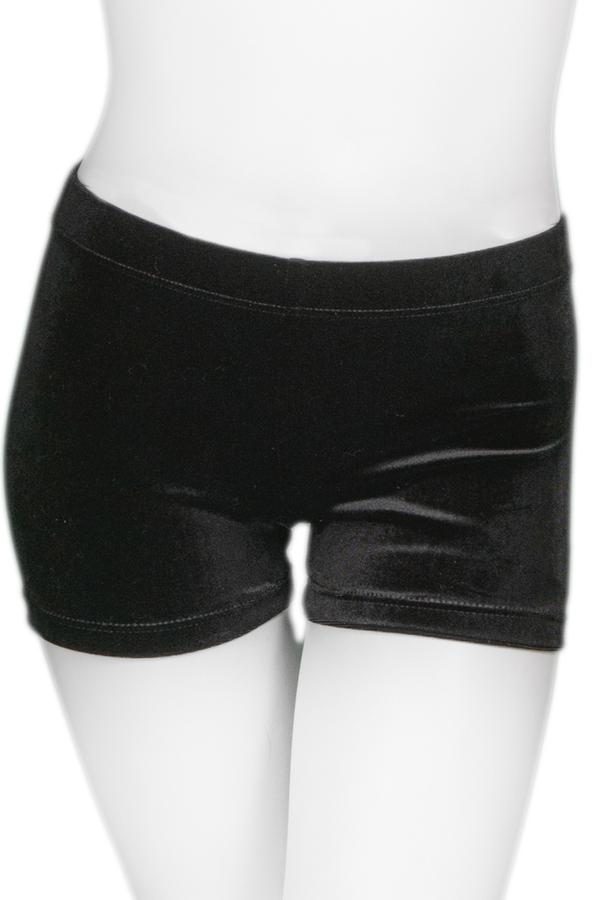 Black Velvet Shorts Destira