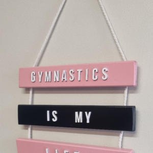 Wall Hanging (Gymnastics Themed)