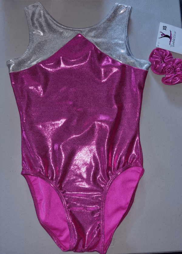 Pink/White Mystique Tumblewear Leotard