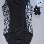 Zebra/Black Tumblewear Leotard