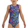 Rainbow Tiptoe Foil Mondor Leotard