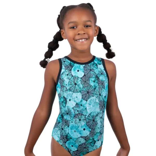 Seas the Day Leotard. Snowflake